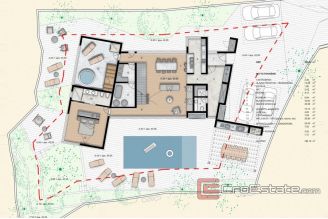 010 2043 27 vodice newbuilt villa with open sea view for sale