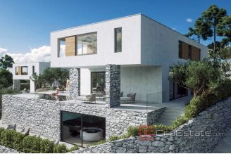 009 2043 28 vodice newbuilt villa with sea view for sale