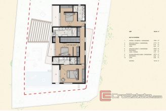 009 2043 28 vodice newbuilt villa with sea view for sale