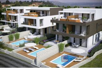 008 2040 21a Island of Pag luxury penthouse with sea view for sale