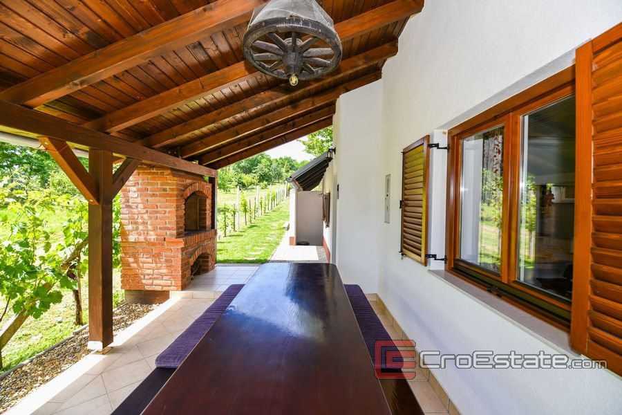 Croatia,Varazdin House with vineyard