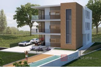 008 2014 822 Rogoznica apartment house with pool for sale