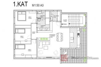 008 2014 822 Rogoznica apartment house with pool for sale