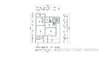 012 5147 30 Primosten house with open sea view for sale1