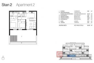 017 2035 71 Split Apartments in new building for sale