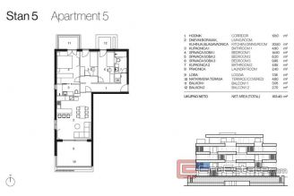 017 2035 71 Split Apartments in new building for sale