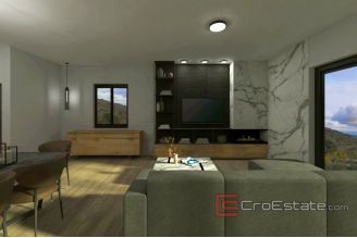 011 2035 74 Trogir Villa with open sea view and pool