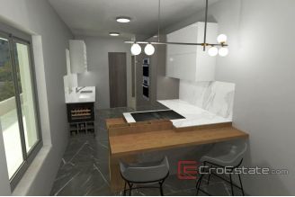 011 2035 74 Trogir Villa with open sea view and pool