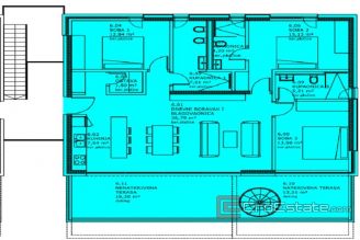 012 2021 333 Zadar penthouse first row to the sea for sale