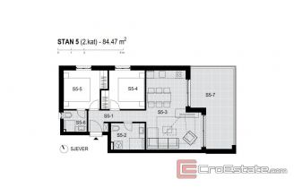 012 2035 77 Ciovo luxury apartments in new constructions for sale
