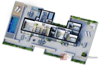 011 2035 71a Split luxury penthouse with open sea view for sale