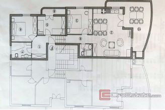 017 2021 345 Pag Apartment first row to the sea for sale