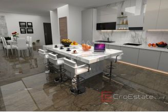 016 1017 01 island krk modern villa with pool for sale