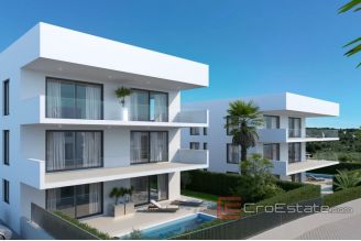 020 2035 104 Ciovo Apartments with a swimming pool in a new building for sale