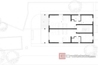 020 2035 104 Ciovo Apartments with a swimming pool in a new building for sale