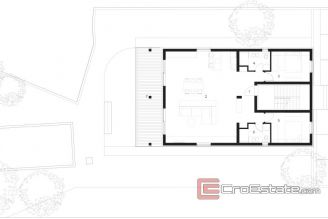 020 2035 104 Ciovo Apartments with a swimming pool in a new building for sale