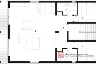 020 2035 104 Ciovo Apartments with a swimming pool in a new building for sale