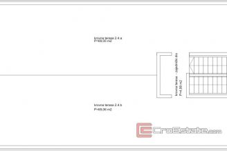 020 2035 104 Ciovo Apartments with a swimming pool in a new building for sale