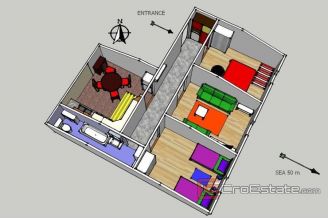 010 4368 30 Opatija attic apartment located in old Austro Hungarian villa for sale