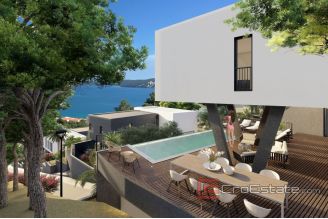 011 2035 123 Trogir modern villa with pool and a sea view for sale