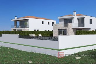 010 1021 18 Krk modern villa with pool and a sea view for sale