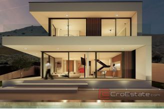 009 2018 240 Pag newly built villa first row to the sea for sale