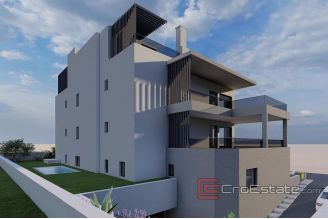 007 2035 127 Ciovo luxury apartments with private pool for sale