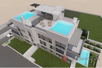 007 2035 127 Ciovo luxury apartments with private pool for sale