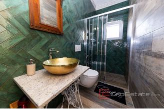 020 2018 243 Pasman stone house with pool with pool first row to the sea for sale