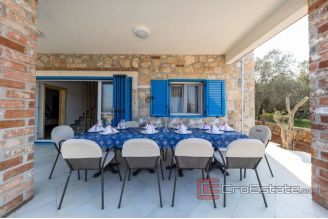 020 2018 243 Pasman stone house with pool with pool first row to the sea for sale