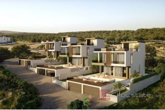 017 2022 378 Biograd three villas under construction with a sea view for sale