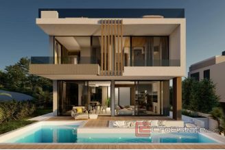 017 2022 378 Biograd three villas under construction with a sea view for sale