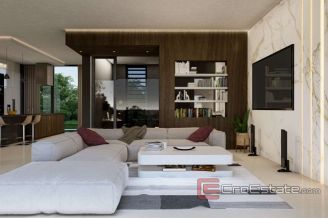 017 2022 378 Biograd three villas under construction with a sea view for sale