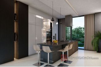 017 2022 378 Biograd three villas under construction with a sea view for sale