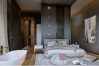 017 2022 378 Biograd three villas under construction with a sea view for sale