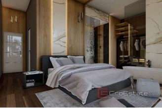 017 2022 378 Biograd three villas under construction with a sea view for sale