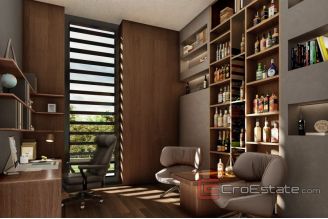 017 2022 378 Biograd three villas under construction with a sea view for sale