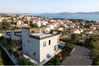 017 2022 378 Biograd three villas under construction with a sea view for sale