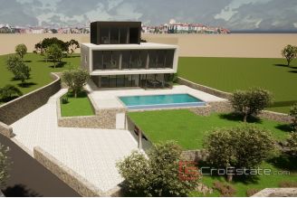 007 2031 102 Rogoznica house with an open sea vies for sale