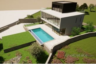 007 2031 102 Rogoznica house with an open sea vies for sale