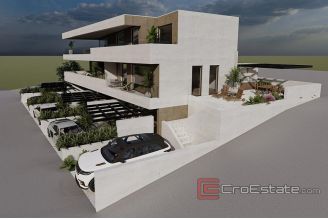 010 2035 135 island Ciovo Luxurious penthouse with an open sea view for sale