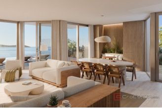 015 2022 400 rogoznica attractive villa first row to the sea sale