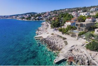 015 2022 400 rogoznica attractive villa first row to the sea sale