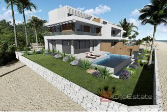 005 2018 252 Island of Pag House with pool and sea view for sale