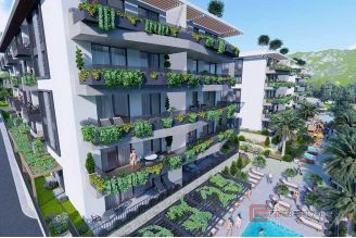 006 2043 114 Makarska Apartments with panoramic sea view for sale