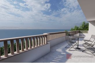 010 2047 02 Omis Apartment house first row to the se for sale