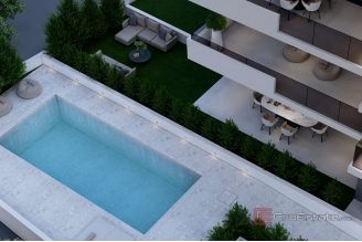 015 2035 156 Ciovo Apartments in a new building with pool for sale