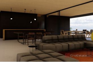 014 1020 07 Korcula Modern villa with open sea view for sale