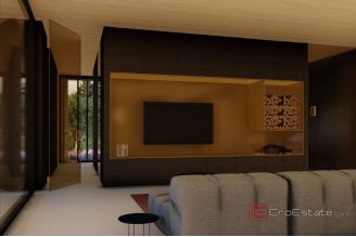 014 1020 07 Korcula Modern villa with open sea view for sale