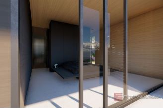 014 1020 07 Korcula Modern villa with open sea view for sale